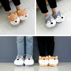 Kawaii Therapy Slippers<Kawaii Shiba Inu Slippers – Limited Edition
