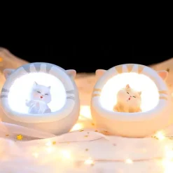 Kawaii Therapy Kawaii Lamps<Kawaii Sleepy Cat Harajuku Night Lamp