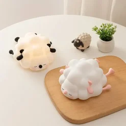 Kawaii Therapy Kawaii Lamps<Kawaii Sleepy Sheep Silicone LED Night Lamp – Limited Edition