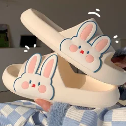 Kawaii Therapy Slippers<Kawaii Soft Cute Rabbit Cloud Slippers – Limited Edition