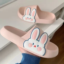 Kawaii Therapy Slippers<Kawaii Soft Cute Rabbit Cloud Slippers – Limited Edition