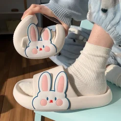 Kawaii Therapy Slippers<Kawaii Soft Cute Rabbit Cloud Slippers – Limited Edition