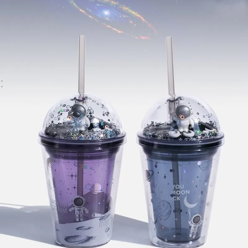 Kawaii Therapy Bottles<Kawaii Space Astronaut Sequin Bottle – Limited Edition