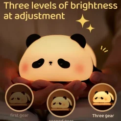 Kawaii Therapy Kawaii Lamps<Kawaii Squishy Panda LED Night Lamp – Limited Edition