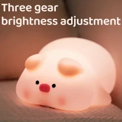 Kawaii Therapy Kawaii Lamps<Kawaii Squishy Pig LED Night Lamp – Limited Edition