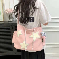 Kawaii Therapy Tote Bags | Shoulder Bags<Kawaii Starry Pastel Harajuku Sling Bag – Limited Edition