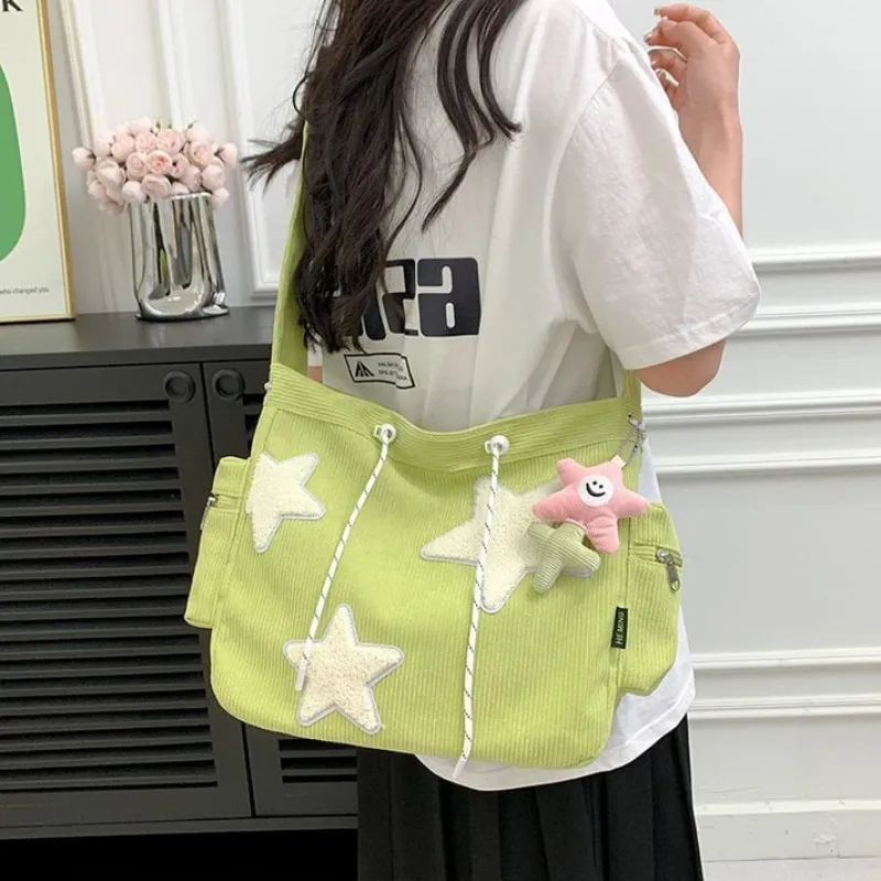 Kawaii Therapy Tote Bags | Shoulder Bags<Kawaii Starry Pastel Harajuku Sling Bag – Limited Edition