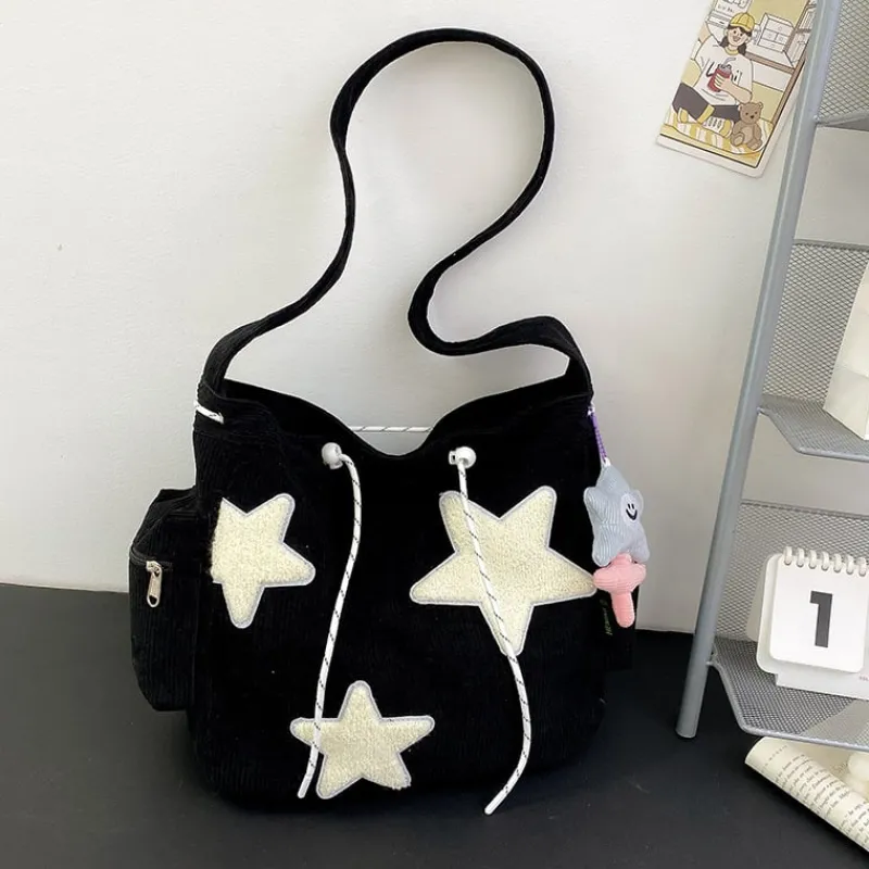 Kawaii Therapy Tote Bags | Shoulder Bags<Kawaii Starry Pastel Harajuku Sling Bag – Limited Edition