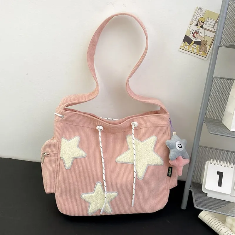 Kawaii Therapy Tote Bags | Shoulder Bags<Kawaii Starry Pastel Harajuku Sling Bag – Limited Edition