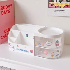 Kawaii Therapy Desk Organizers<Kawaii Stationery Storage Box Pen Organizer