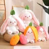 Kawaii Therapy Cute Stuffed Animals | Bunny<Kawaii Strawberry Bunny Fruit Plush XL (35cm)