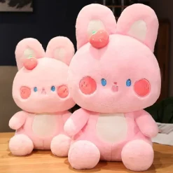 Kawaii Therapy Cute Stuffed Animals | Bunny<Kawaii Strawberry Bunny Pastel Plush XL – Limited Edition