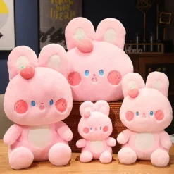 Kawaii Therapy Cute Stuffed Animals | Bunny<Kawaii Strawberry Bunny Pastel Plush XL – Limited Edition
