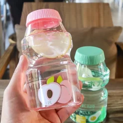 Kawaii Therapy Bottles<Kawaii Strawberry Fruit Water Bottle (480ml)