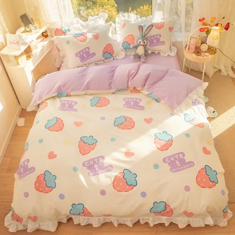 Kawaii Therapy Beddings<Kawaii Harajuku Pastel Bedsheet – Special Edition