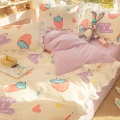 Kawaii Therapy Beddings<Kawaii Harajuku Pastel Bedsheet – Special Edition