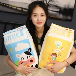 Kawaii Therapy Pillows<Kawaii Strawberry Milk Cushion Pillow (50cm)