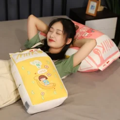 Kawaii Therapy Pillows<Kawaii Strawberry Milk Cushion Pillow (50cm)
