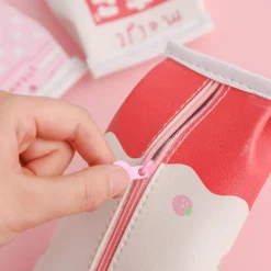 Kawaii Therapy Pencil Cases<Kawaii Strawberry Milk Pencil Case – Limited Edition