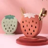 Kawaii Therapy Bottles<Kawaii Strawberry Utensil Holder – Limited Edition