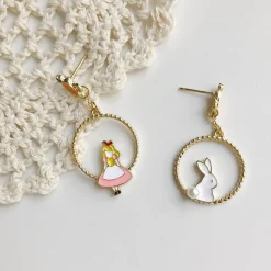 Kawaii Therapy Earrings<Kawaii Sweet Bunny Carrot Earrings – Limited Edition