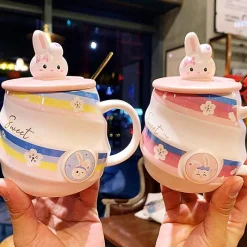 Kawaii Therapy Bottles<Kawaii Sweet Bunny Rabbit Ceramic Mug