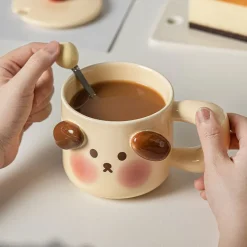 Kawaii Therapy Bottles<Animal Friends Ceramic Cup – Limited Edition