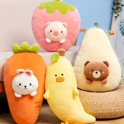 Kawaii Therapy Pillows | Shiba<Animal Fruit Collection – Limited Edition