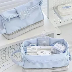 Kawaii Therapy Pencil Cases<Artist Double Layer Pencil Pouch