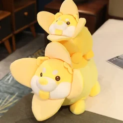 Kawaii Therapy Cute Stuffed Animals | Shiba<Banana Shiba Inu Plush (40cm)