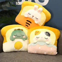 Kawaii Therapy Cute Stuffed Animals | Pillows<Bedtime Series Animal Bread Plush