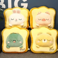 Kawaii Therapy Cute Stuffed Animals | Pillows<Bedtime Series Animal Bread Plush