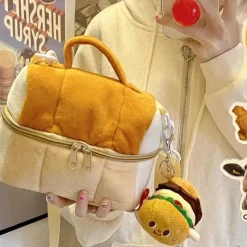 Kawaii Therapy Korea Style Backpacks<Bread Toast Shoulder Bag – Special Edition