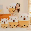 Kawaii Therapy Boba | Cat<Bubble Tea Animal Plush XL (50cm)
