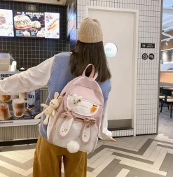 Kawaii Therapy Animal Backpacks | Japanese Style Backpacks<Bunny Ears Harajuku Backpack – Special Edition