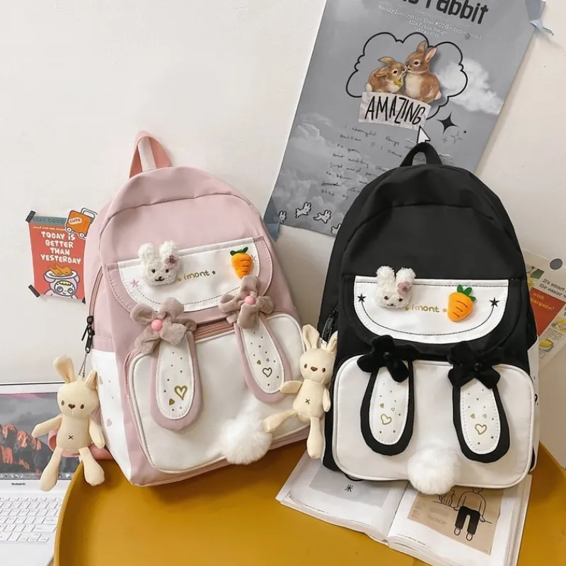 Kawaii Therapy Animal Backpacks | Japanese Style Backpacks<Bunny Ears Harajuku Backpack – Special Edition