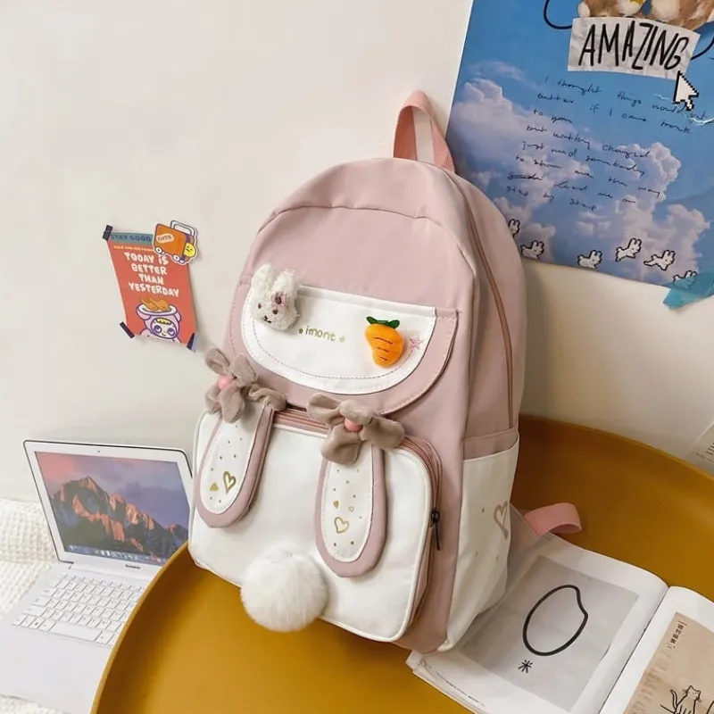 Kawaii Therapy Animal Backpacks | Japanese Style Backpacks<Bunny Ears Harajuku Backpack – Special Edition