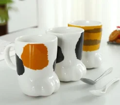 Kawaii Therapy Bottles<Cat Paw Ceramic Cup – Limited Edition
