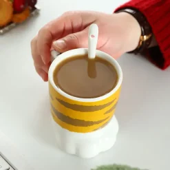 Kawaii Therapy Bottles<Cat Paw Ceramic Cup – Limited Edition