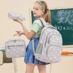 Kawaii Therapy School Backpacks | Preppy Backpacks<Daisy Flower Backpack Set – Limited Edition