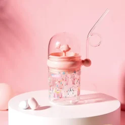 Kawaii Therapy Bottles<Fountain Straw Bottle (260ml) – Limited Edition