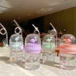 Kawaii Therapy Bottles<Fountain Straw Bottle (260ml) – Limited Edition
