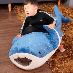 Kawaii Therapy Cute Stuffed Animals | Sea Animal<Happy Pastel Whale Shark (90cm) – Limited Edition