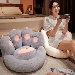 Kawaii Therapy Seat Cushions<Jumbo Cat Paw Fluffy Cushion