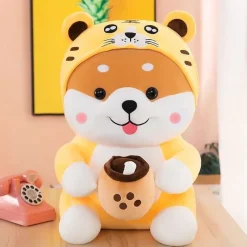 Kawaii Therapy Cute Stuffed Animals | Giant Stuffed Animals<Jumbo Milk Tea Shiba Inu (55cm) XL