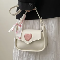 Kawaii Therapy Tote Bags | Shoulder Bags<Korea Pastel Hearts Sling Bag – Special Edition