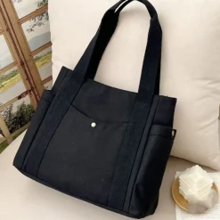 Kawaii Therapy Tote Bags | Shoulder Bags<Large Canvas Tote Bag – Limited Edition