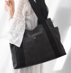 Kawaii Therapy Tote Bags | Shoulder Bags<Large Canvas Tote Bag – Limited Edition