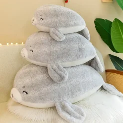 Kawaii Therapy Cute Stuffed Animals | Giant Stuffed Animals<Mochi Seal Plush (80cm) – Jumbo Edition