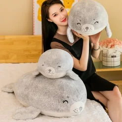 Kawaii Therapy Cute Stuffed Animals | Giant Stuffed Animals<Mochi Seal Plush (80cm) – Jumbo Edition